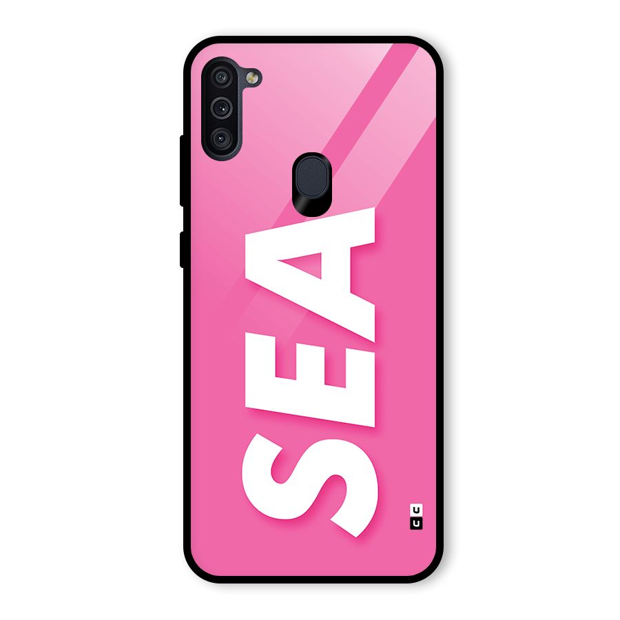 Bubble Sea Glass Back Case for Galaxy M11