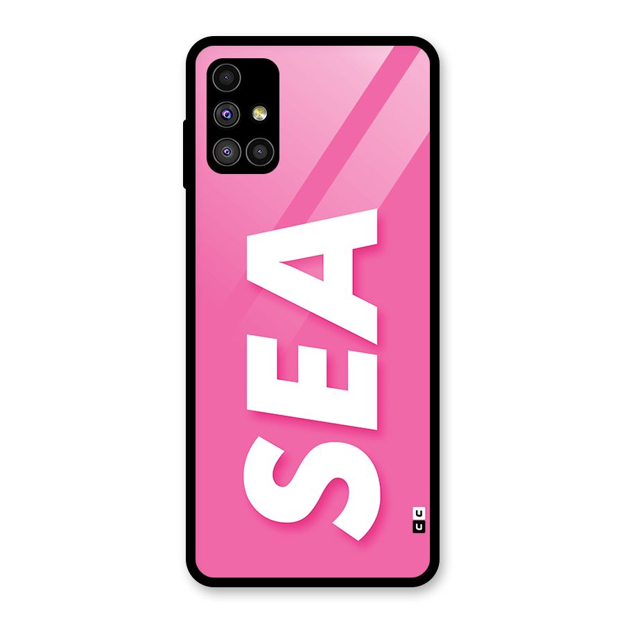 Bubble Sea Glass Back Case for Galaxy M51