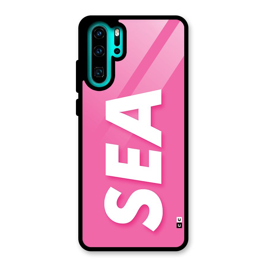 Bubble Sea Glass Back Case for Huawei P30 Pro