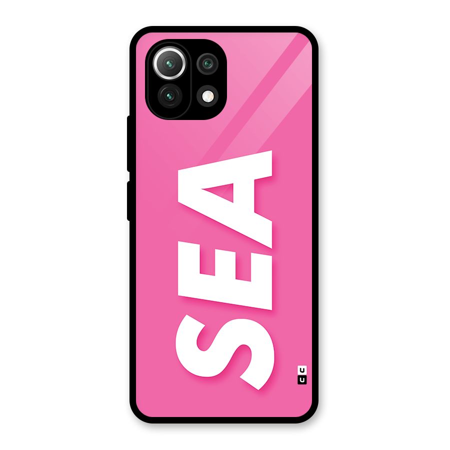 Bubble Sea Glass Back Case for Mi 11 Lite NE 5G