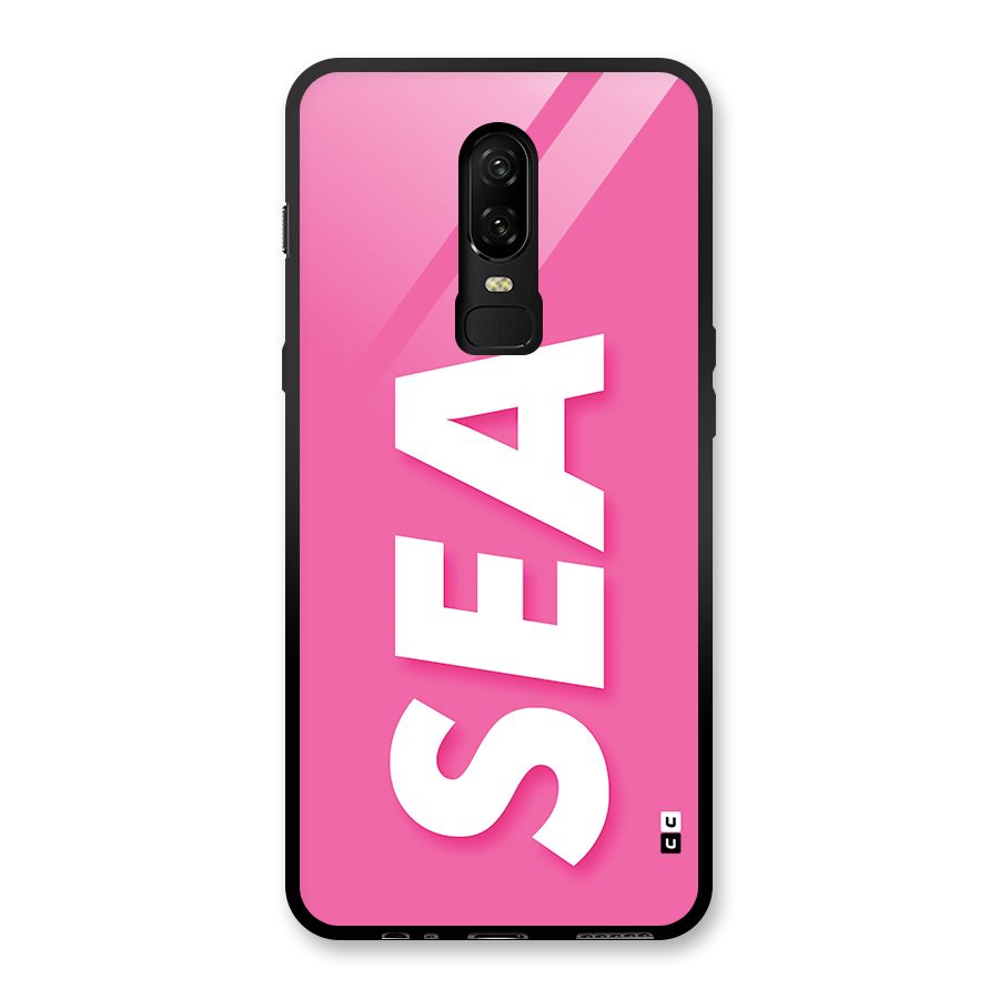 Bubble Sea Glass Back Case for OnePlus 6