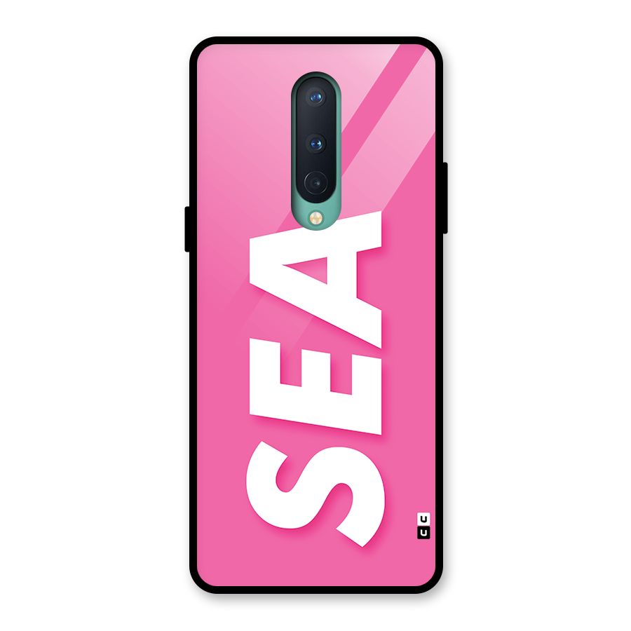 Bubble Sea Glass Back Case for OnePlus 8