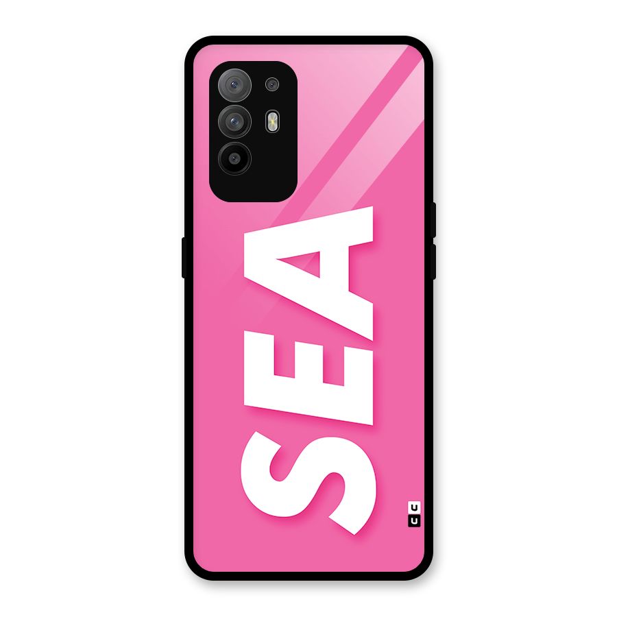 Bubble Sea Glass Back Case for Oppo F19 Pro Plus 5G