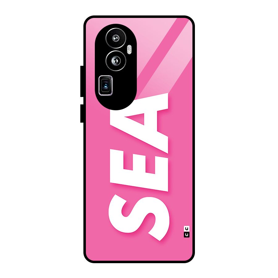 Bubble Sea Glass Back Case for Oppo Reno10 Pro Plus