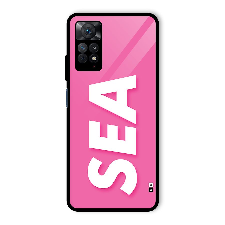 Bubble Sea Glass Back Case for Redmi Note 11 Pro Plus 5G