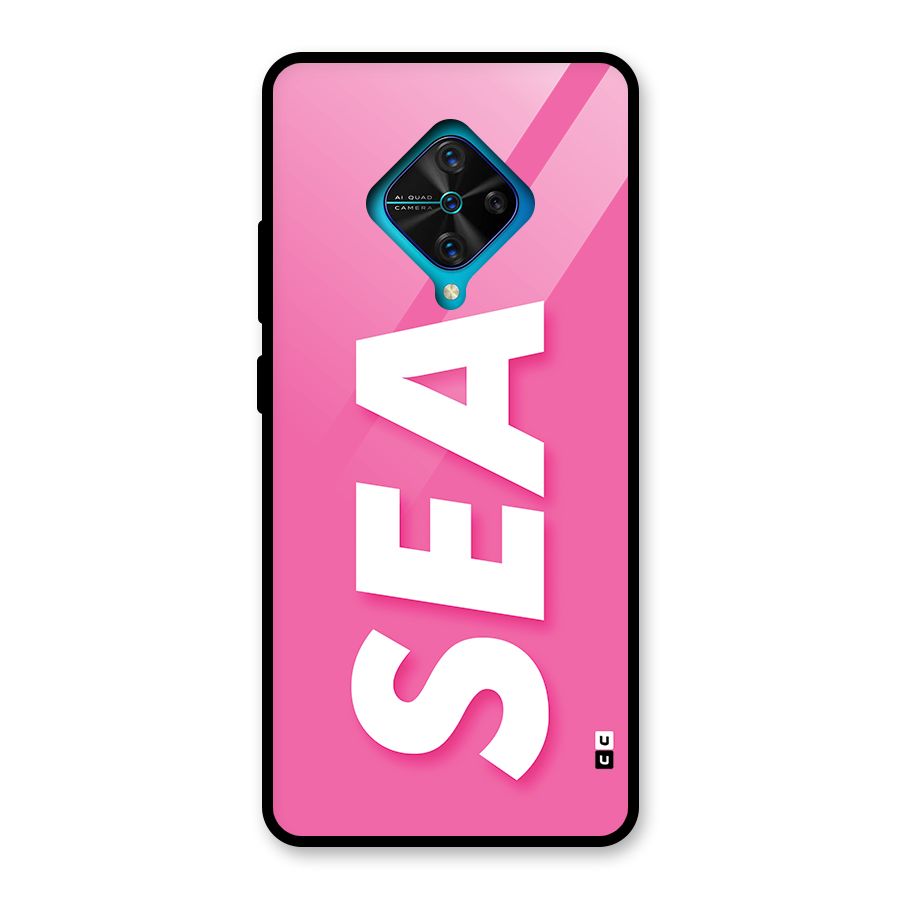 Bubble Sea Glass Back Case for Vivo S1 Pro