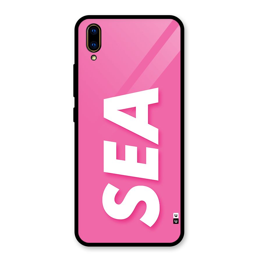 Bubble Sea Glass Back Case for Vivo V11 Pro