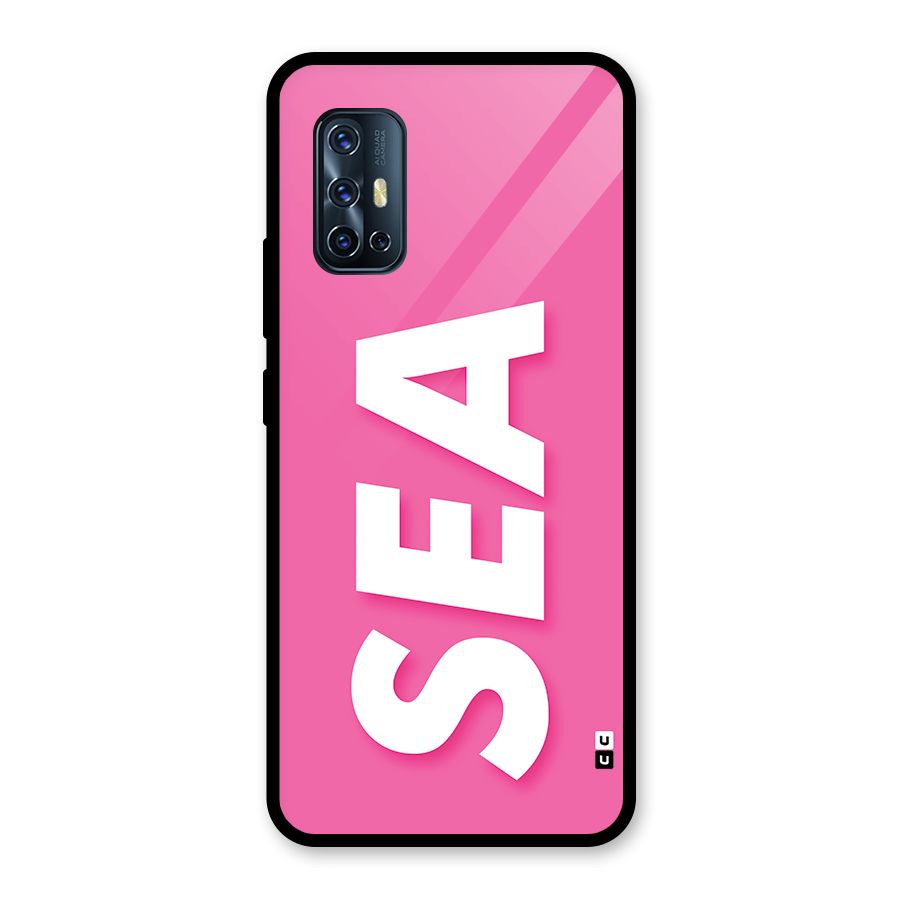 Bubble Sea Glass Back Case for Vivo V17