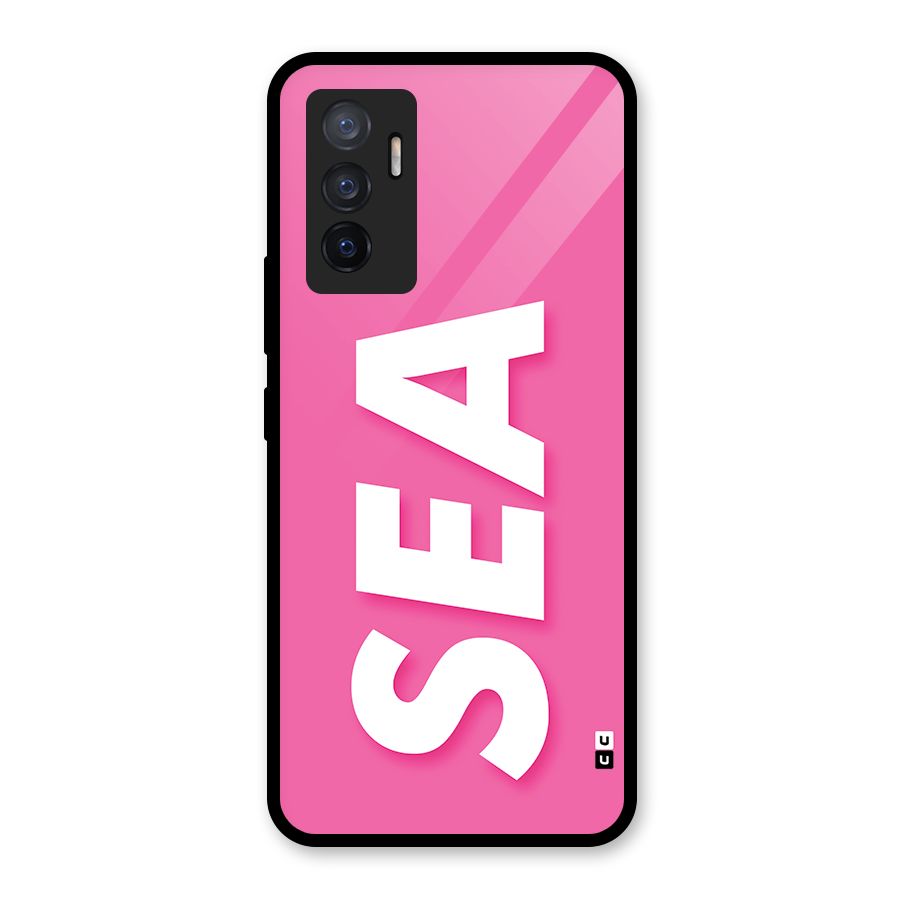 Bubble Sea Glass Back Case for Vivo V23e