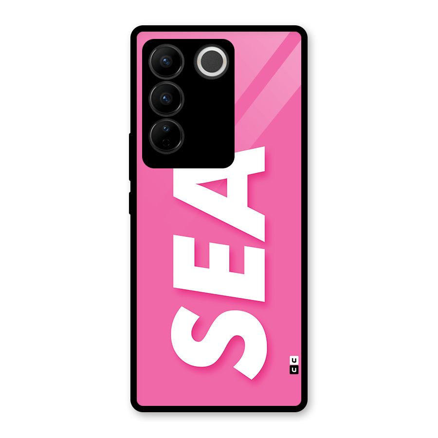 Bubble Sea Glass Back Case for Vivo V27