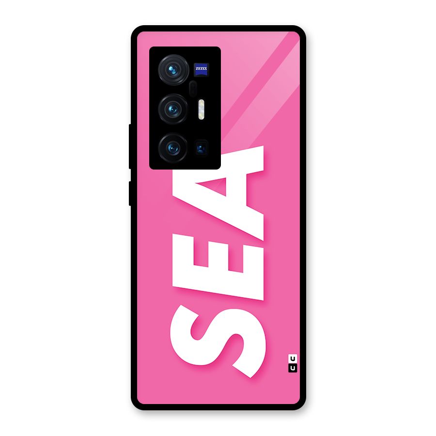 Bubble Sea Glass Back Case for Vivo X70 Pro Plus