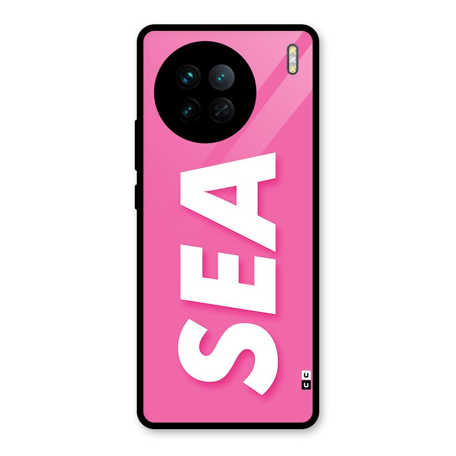 Bubble Sea Glass Back Case for Vivo X90