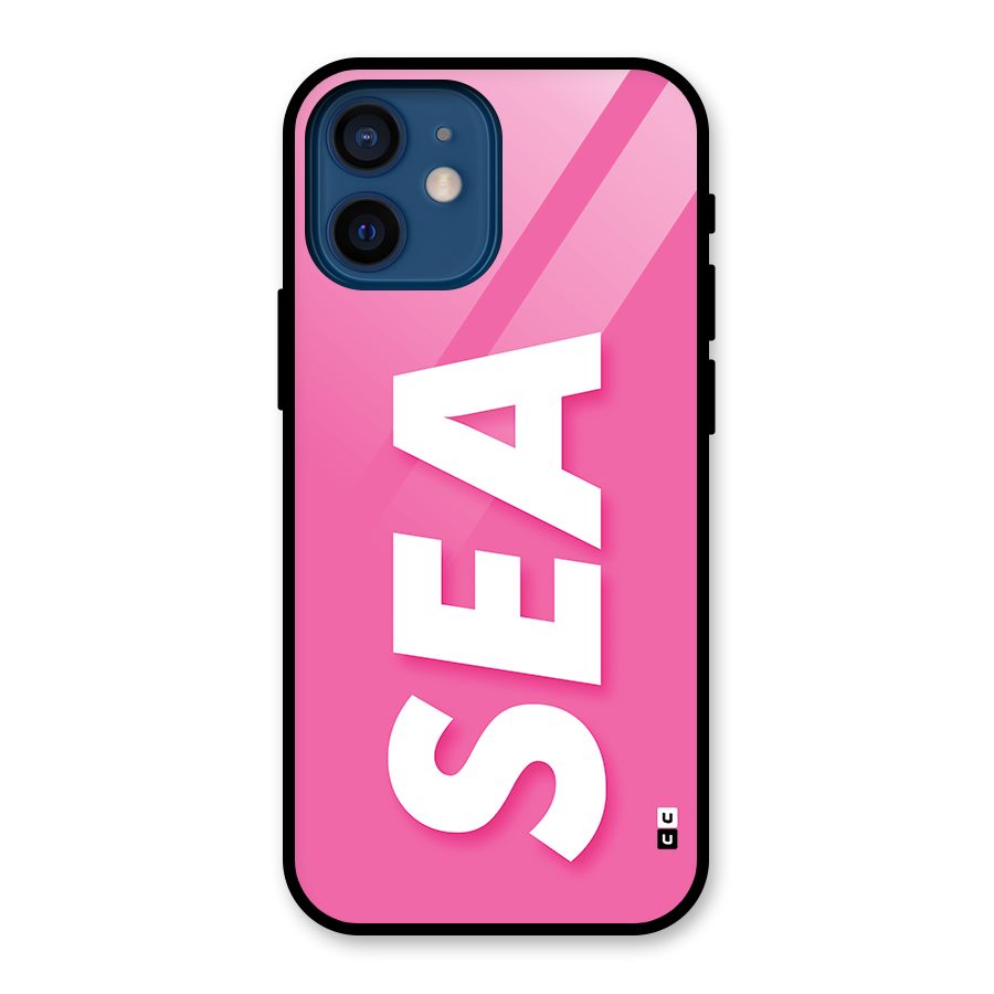Bubble Sea Glass Back Case for iPhone 12 Mini