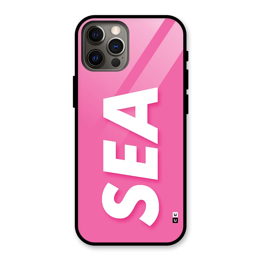 Bubble Sea Glass Back Case for iPhone 12 Pro