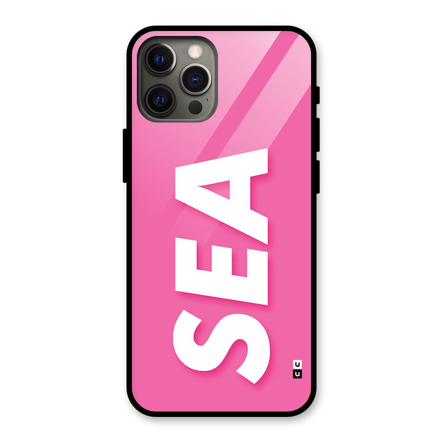 Bubble Sea Glass Back Case for iPhone 12 Pro Max