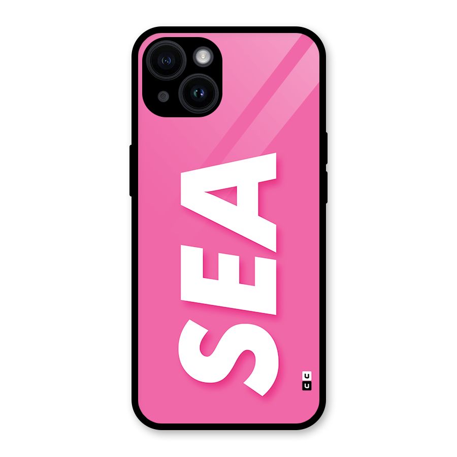 Bubble Sea Glass Back Case for iPhone 14