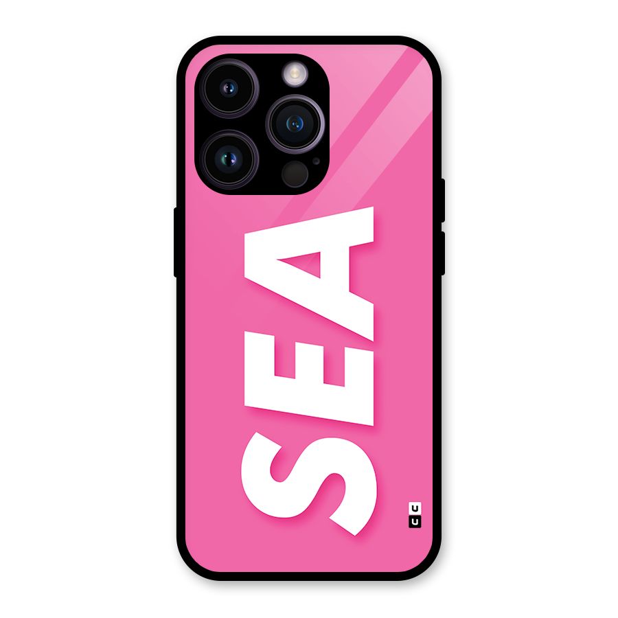 Bubble Sea Glass Back Case for iPhone 14 Pro