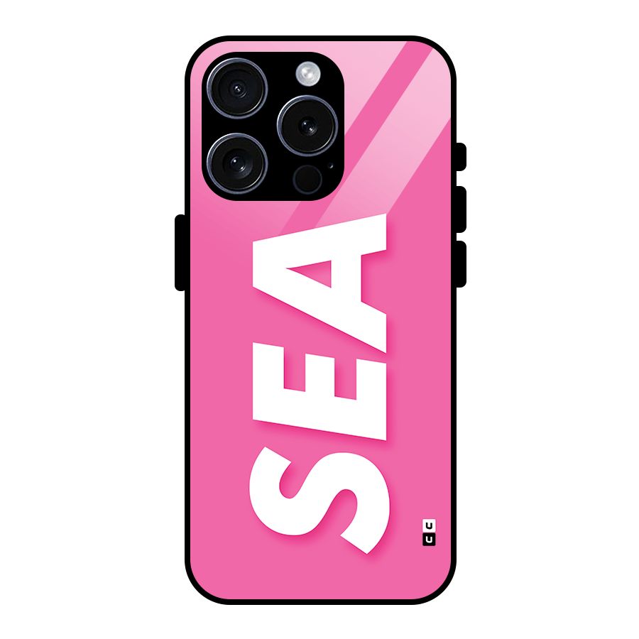 Bubble Sea Glass Back Case for iPhone 15 Pro