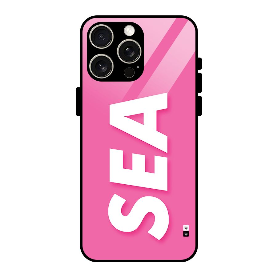 Bubble Sea Glass Back Case for iPhone 15 Pro Max