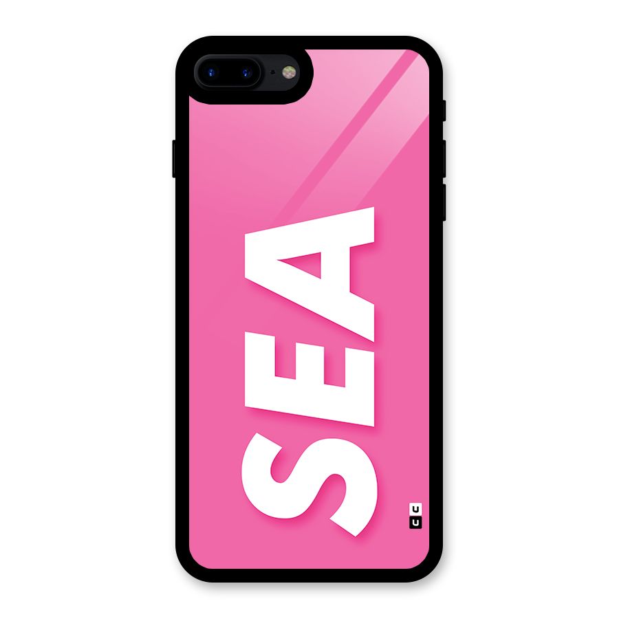 Bubble Sea Glass Back Case for iPhone 8 Plus