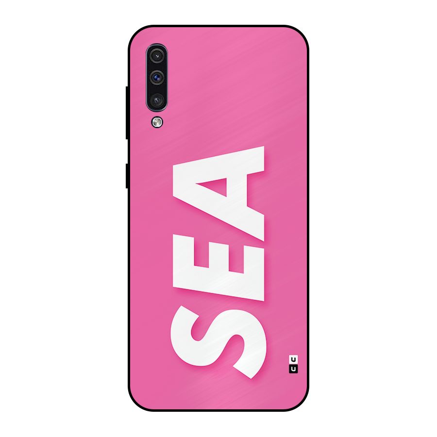 Bubble Sea Metal Back Case for Galaxy A30s