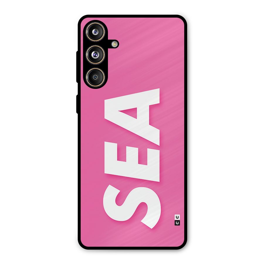 Bubble Sea Metal Back Case for Galaxy F55