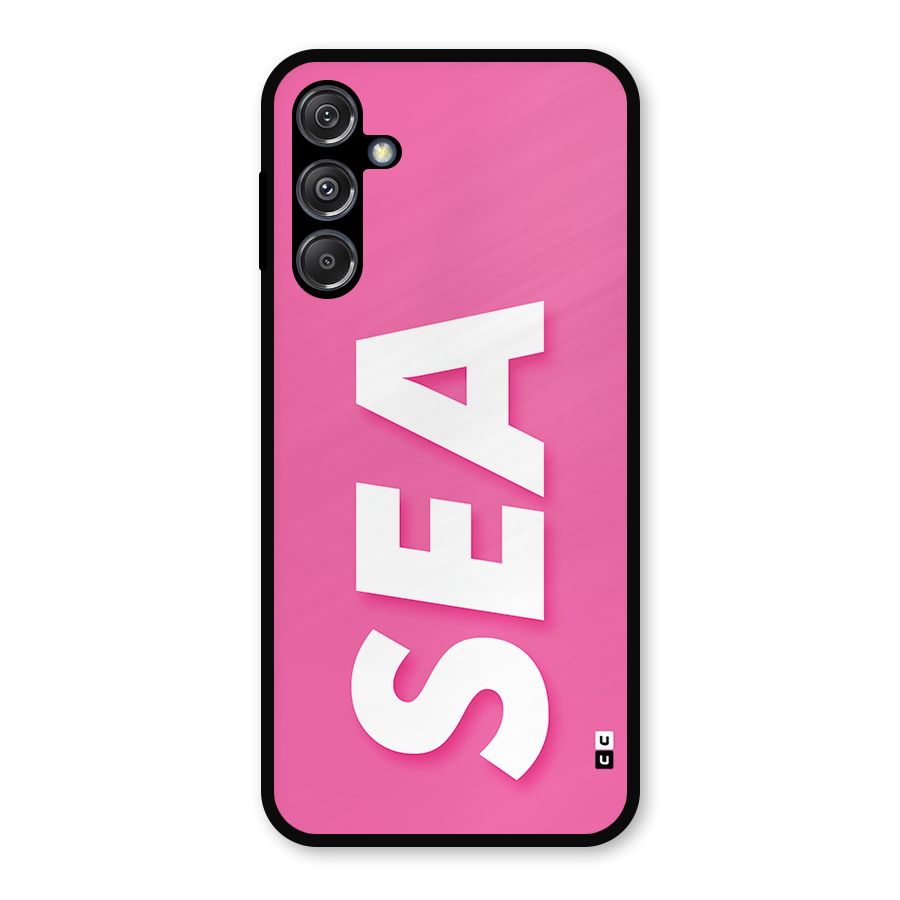 Bubble Sea Metal Back Case for Galaxy M34 5G