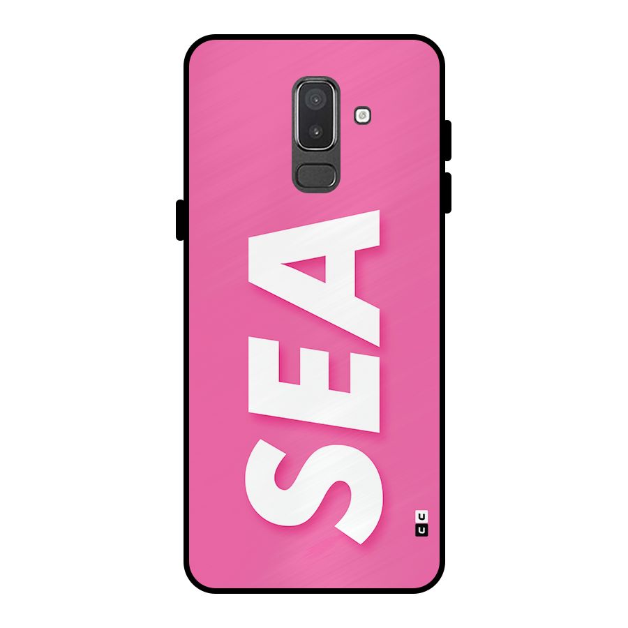 Bubble Sea Metal Back Case for Galaxy On8 (2018)