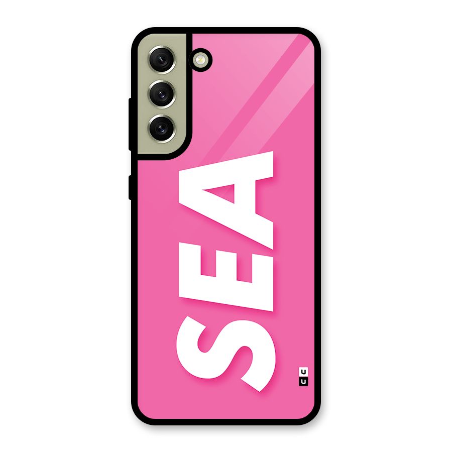 Bubble Sea Metal Back Case for Galaxy S21 FE 5G (2023)