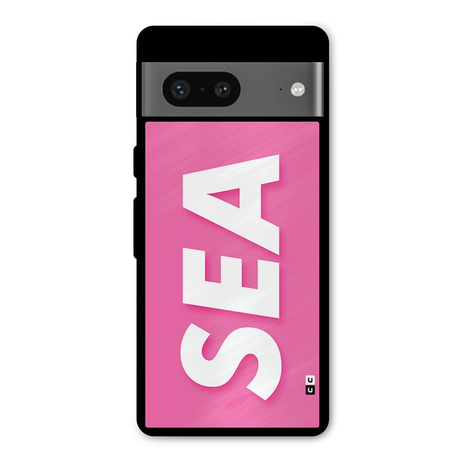 Bubble Sea Metal Back Case for Google Pixel 7