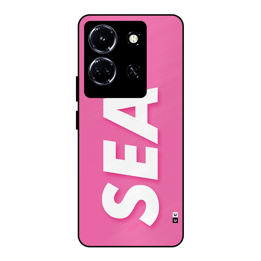 Bubble Sea Metal Back Case for Infinix Note 30 5G