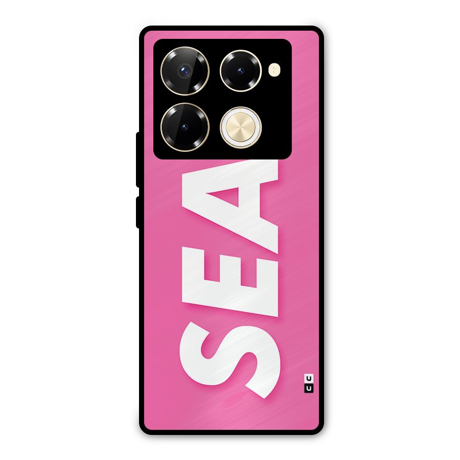 Bubble Sea Metal Back Case for Infinix Note 40 Pro
