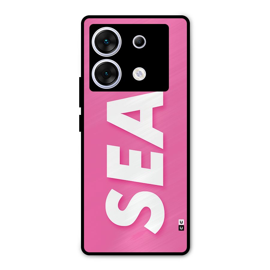 Bubble Sea Metal Back Case for Infinix Zero 30 5G