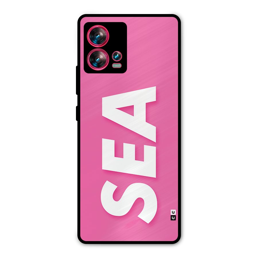 Bubble Sea Metal Back Case for Motorola Edge 30 Fusion
