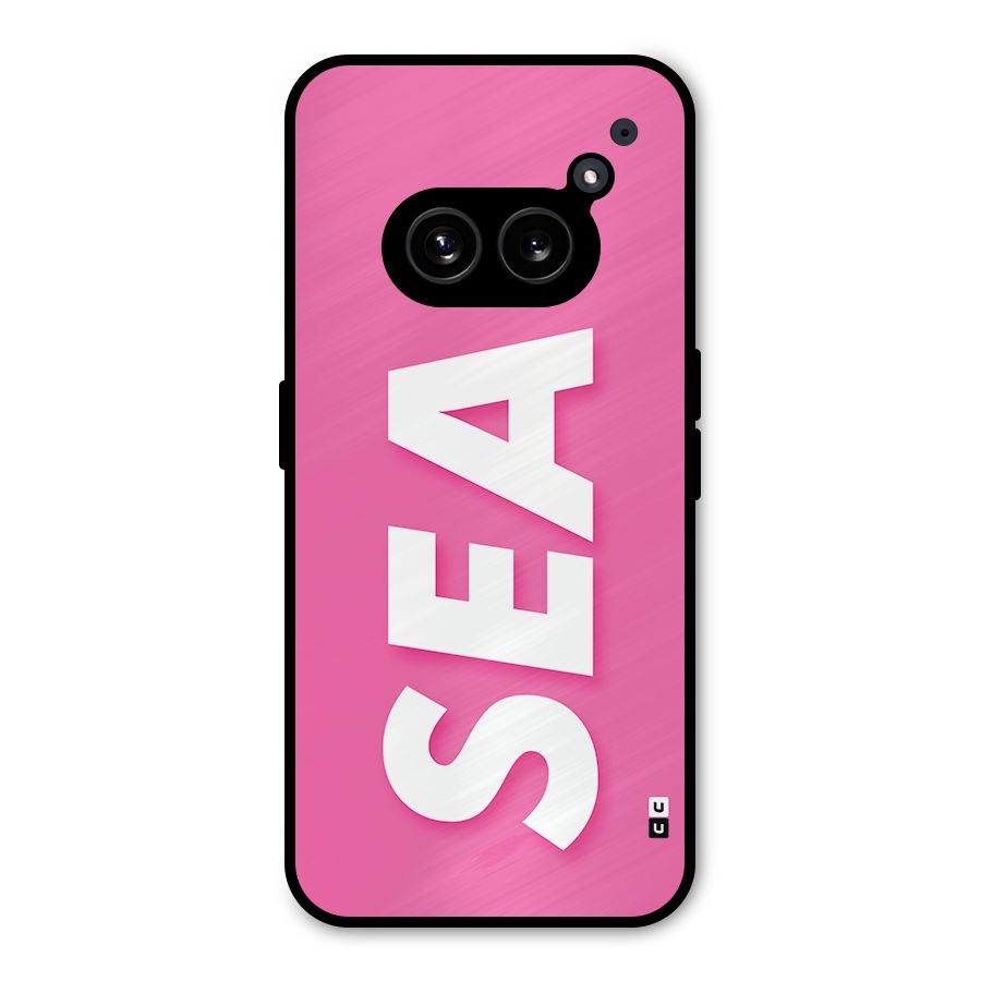 Bubble Sea Metal Back Case for Nothing Phone 2a