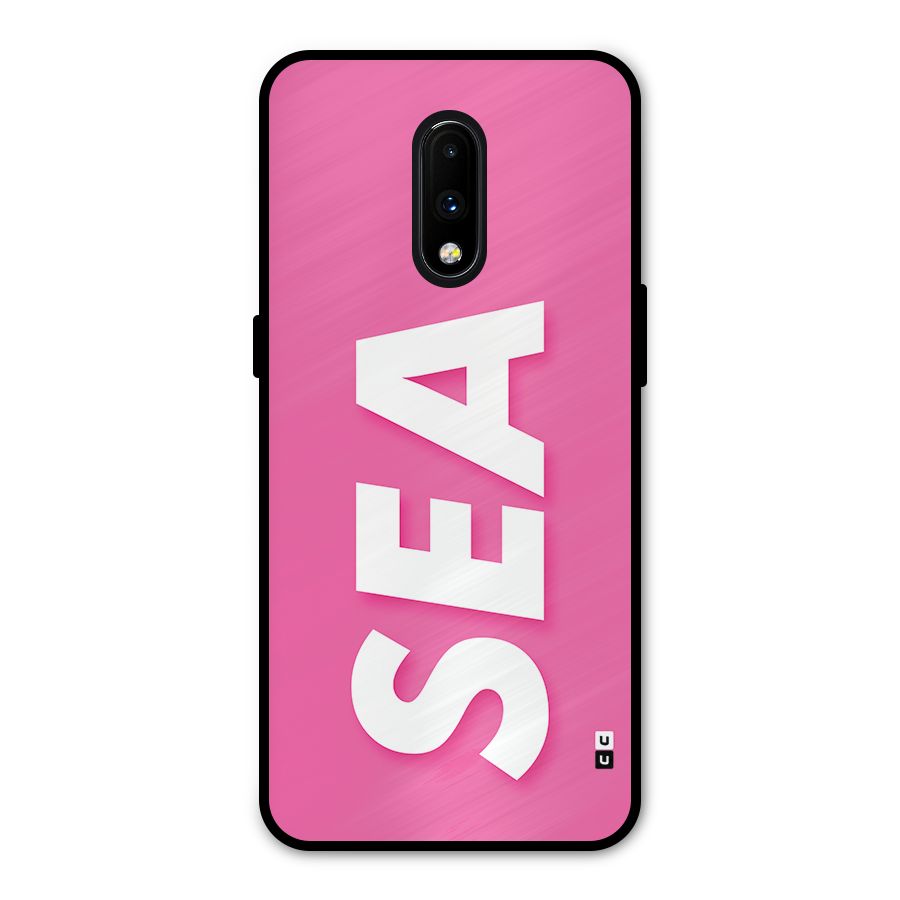 Bubble Sea Metal Back Case for OnePlus 7