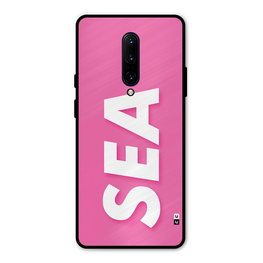 Bubble Sea Metal Back Case for OnePlus 7 Pro