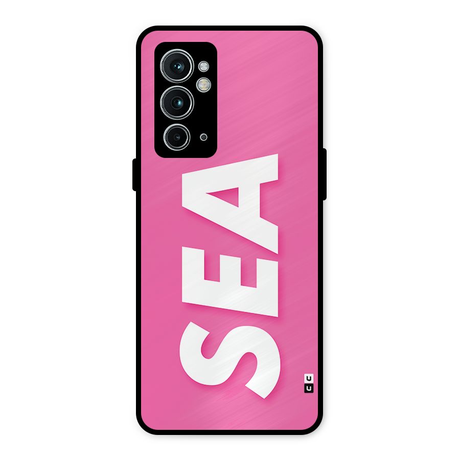 Bubble Sea Metal Back Case for OnePlus 9RT 5G