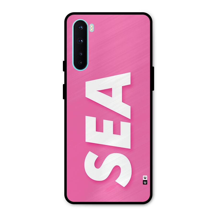 Bubble Sea Metal Back Case for OnePlus Nord