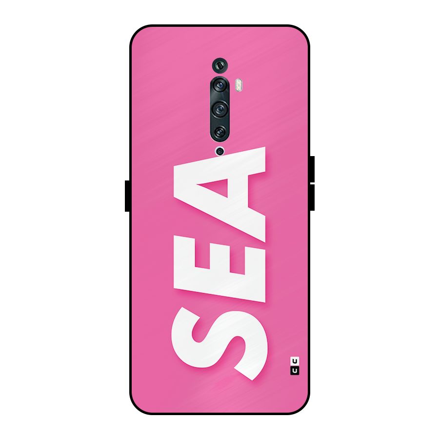 Bubble Sea Metal Back Case for Oppo Reno2 Z