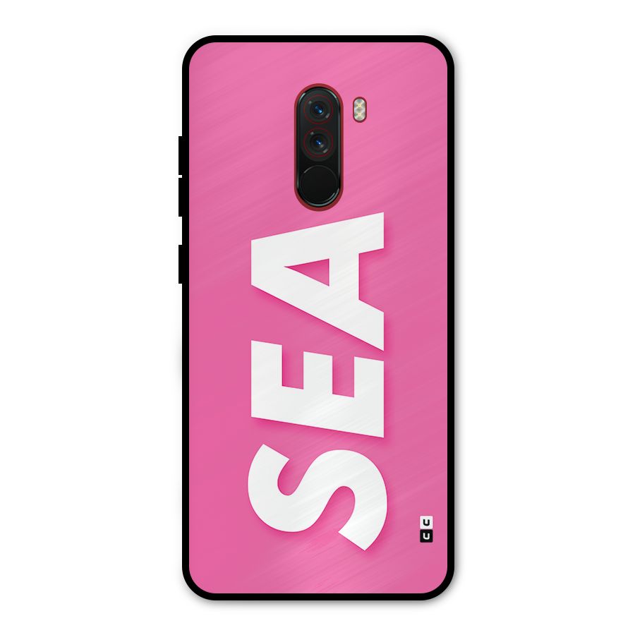 Bubble Sea Metal Back Case for Poco F1