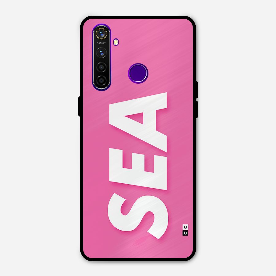 Bubble Sea Metal Back Case for Realme 5 Pro
