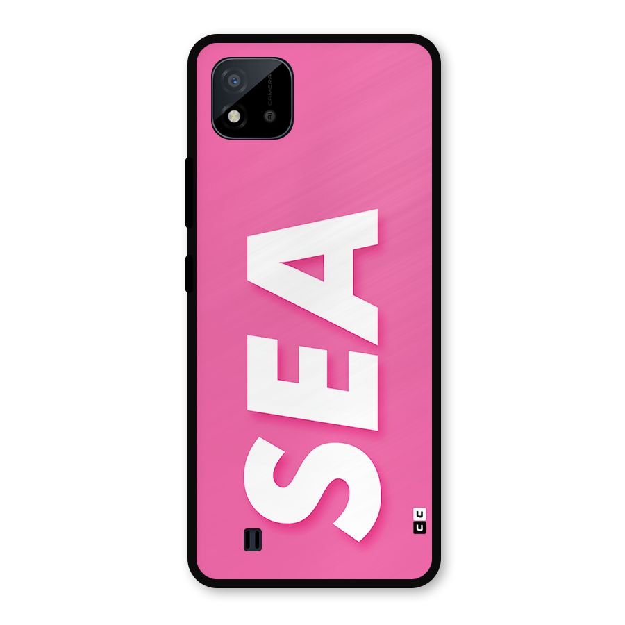 Bubble Sea Metal Back Case for Realme C11 2021