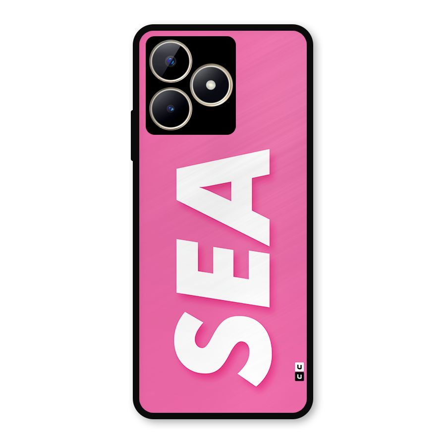 Bubble Sea Metal Back Case for Realme C53