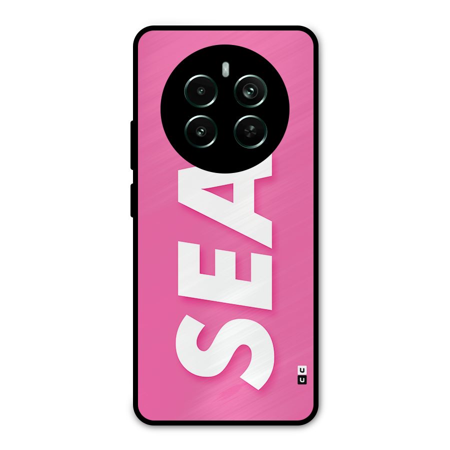 Bubble Sea Metal Back Case for Realme Narzo 70 Pro