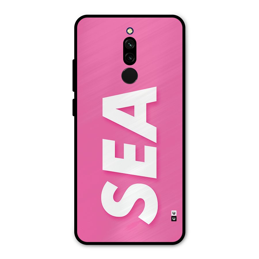 Bubble Sea Metal Back Case for Redmi 8