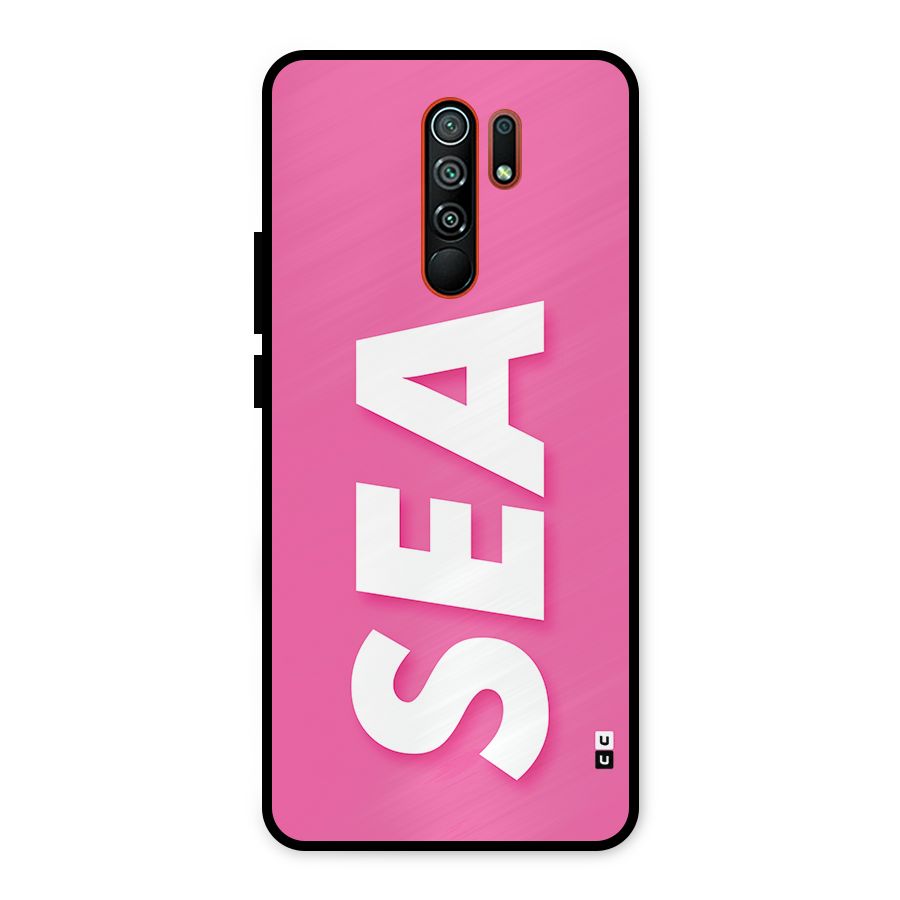 Bubble Sea Metal Back Case for Redmi 9 Prime
