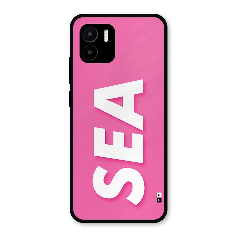 Bubble Sea Metal Back Case for Redmi A2