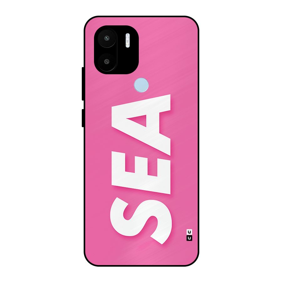 Bubble Sea Metal Back Case for Redmi A2 Plus