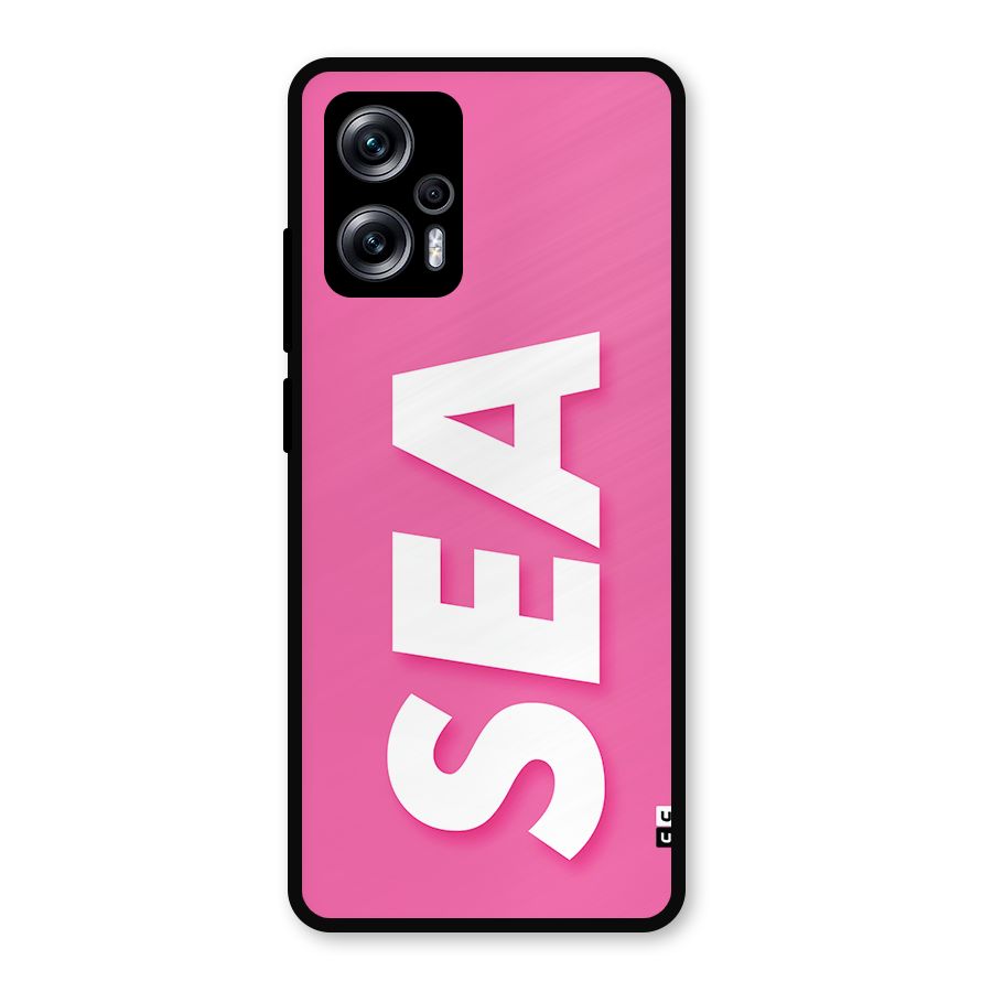 Bubble Sea Metal Back Case for Redmi K50i